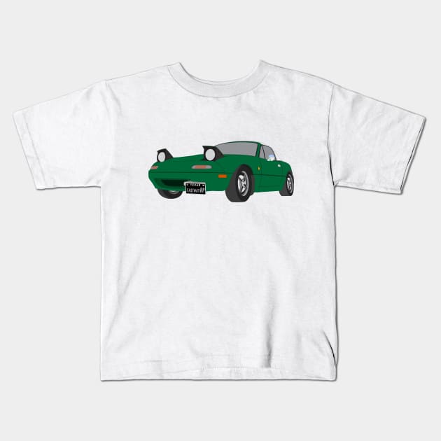 Mazda Roadster (Mazda Miata) Kids T-Shirt by fastwayrpofficial